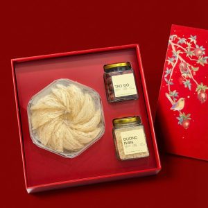 Hộp quà VIP - Yến tinh chế + 1 Hũ táo đỏ + 1 Hũ đường phèn - Đại Cát Quang Yến